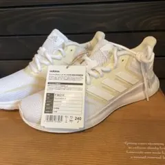 adidas FALCONRUN W 240 ホワイト