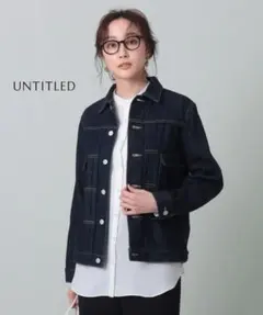 【超美品】UNTITLED ミューズデニムGジャン/ デニムジャケットのサムネイル