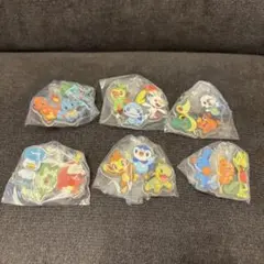 ポケットモンスター　ポケモン 旅立ちの3匹 アクリルスイング　6点セット