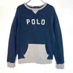 ラルフローレンPOLOralphlaurenトレーナーレトロスウェットVガゼット