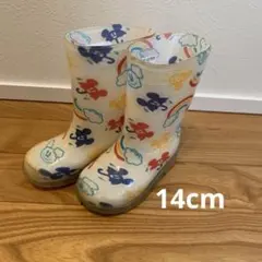 東京ディズニーリゾート ミッキーレインブーツ　サイズ14