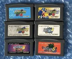 8a動作確認済‼️ロックマンGBA 6本セット　まとめ売り