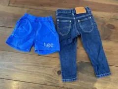 Lee ショートパンツとデニムパンツセット 90サイズ