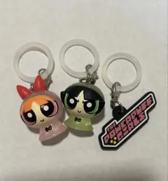 パワーパフガールズ めじるしアクセサリー　ブロッサムB バターカップB ロゴ