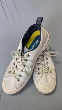 Columbia ホワイト ローカット スニーカー　WATERPROOFのサムネイル