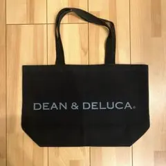 DEAN & DELUCA ブラックトートバッグ