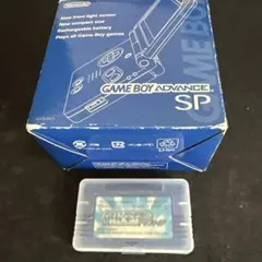 ゲームボーイアドバンスSPアズライトブルー&サファイアソフト