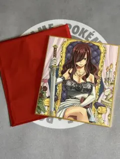 FAIRYTAIL フェアリーテイル 版画展 トレーディングミニ色紙 エルザ