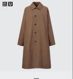 UNIQLO ステンカラーコート M ブラウン 14