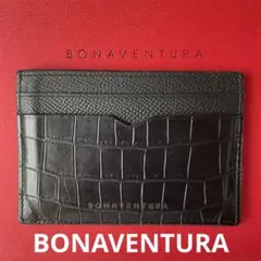 2026年最新】BONAVENTURA カラー：ブラック系 メンズ カードケースの