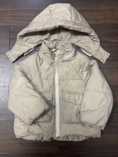 BREEZE フード付き中綿コート サイズ100