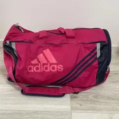 adidas スポーツバッグ　ピンク
