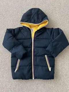 B:MING by BEAMS ダウンコート 110 ネイビー/イエロー