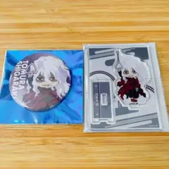 僕のヒーローアカデミア 東急コラボ ミニアクリルスタンド 缶バッジ 死柄木弔