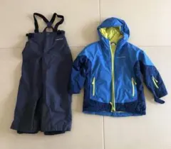 【美品】mont-bell モンベル　スノーウェア　110cm スキーウエア/スノーボードウエア｜モンベル