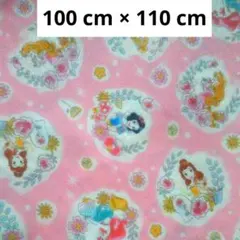 ディズニー　プリンセス　生地　キャラクター　ハンドメイド　はぎれ　布　オックス