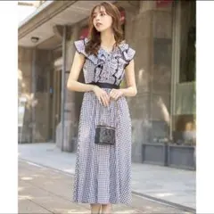 toccocloset トッコクローゼット ギンガムチェック ワンピース