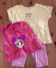こきんちゃんドキンちゃんtシャツfutafutaパンツセットおまけ付きのサムネイル