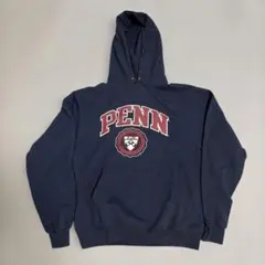 ペンシルベニア大学 フード付きパーカー ネイビー・レッドセット