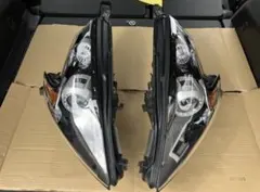 Z34 日産純正ヘッドライトユニット　左右セット　ニスモ仕様　インナーブラックのサムネイル