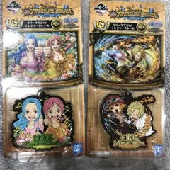 ワンピース　トレジャークルーズ　ラバーマスコット2種