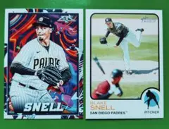 Blake Snell 2022 topps トレーディングカード 2枚セット
