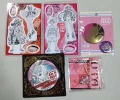 5点セット　ウタ　ルフィ　ワンピース FILM RED　アクリルスタンド　他