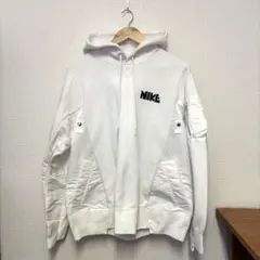 sacai NIKE パーカー ホワイトのサムネイル