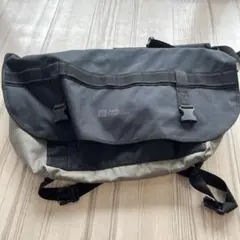 Jack Wolfskin メッセンジャーバッグ グレー/ブラック