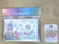 カラフルハピネス　ポストカード　クリアカード　クリアホルダー　20周年