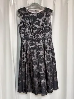 AIMER パーティドレス 花柄 9号