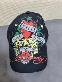 Ed Hardy タイガーキャップ ブラック
