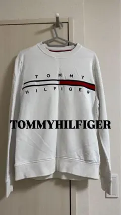 TOMMY HILFIGER レディース　ホワイト スウェット　トレーナー
