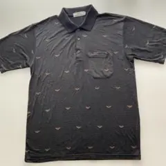 GIORGIO ARMANI ジョルジオアルマーニ　ロゴ　ポロシャツ　サイズ50