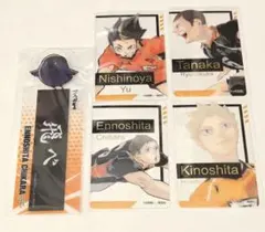 ハイキュー 箔押しクリアカード ブックマーク