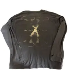 90’s X FILE ビンテージムービーtシャツ 希少ロンT雰囲気抜群