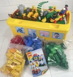 LEGO デュプロなかよし動物バス大量セット