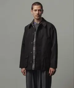 【未使用級】Barbour BEDALE リバーシブル　アダムエロペ別注