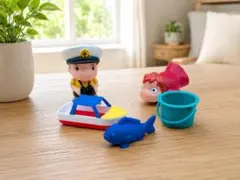 ポニョとそうすけの道具３点セット（ミニチュア）0603B