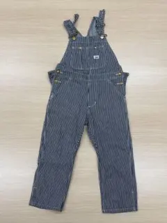 Lee ストライプ オーバーオール　115 ストライプ