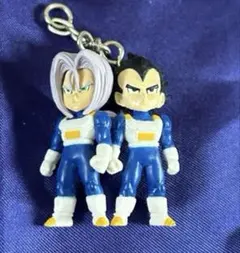 【プライズ品】ドラゴンボール　ペアキーホルダー　ベジータ＆トランクス