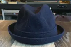 KANGOL WOOL PLAYER 紺 L