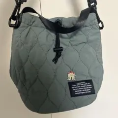 Ball&Chain リンゴ刺繍 ショルダーバッグ オリーブグリーン - メルカリ