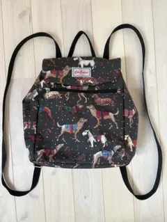 【美品】Cath Kidston 犬柄リュック
