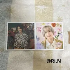 なにわ男子　ましかくフォト　ファミクラストア　渋谷限定　道枝駿佑　2枚セット