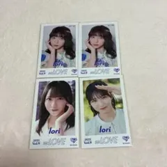 佐々木舞香 野口衣織 イコラブ ＝LOVE ミニフォトカード とくべチュ