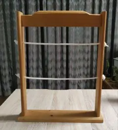 最終値下げ 木製ディスプレイラック/シェルフ/インテリア/レトロのサムネイル