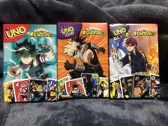 【僕のヒーローアカデミア】uno 3個【マック】