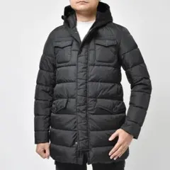 HERNO　ポーラテック　4ポケットダウンコート　44　ブラック　ヘルノ