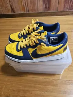 Nike DUNK スニーカー 紺/黄
